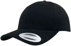 Flexfit Curved Classic Snapback Cap black