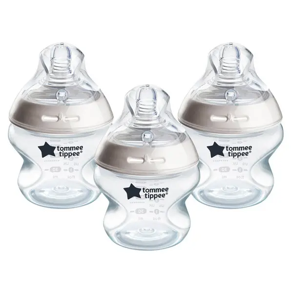 Tommee Tippee Natural Anti-Colic Baby Bottle Pack of 3
