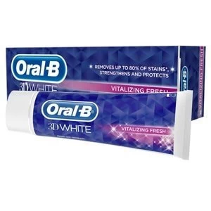 Oral B 3D White Vitalizing Fresh Toothpaste 75ml