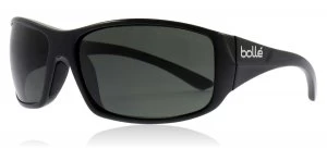 Bolle Kingsnake Sunglasses Shiny Black Shiny Black Polariserade 63mm