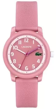 Lacoste 2030040 Kid's 12.12 Pink Dial Pink Plastic Strap Watch