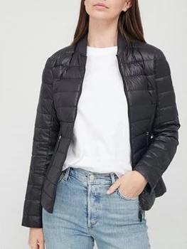 Armani Exchange Padded Packaway Jacket Black Size M Women