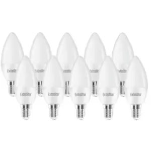 4W LED Candle Bulb E14,3000K, Warm White (Pack of 10)