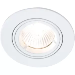 Robus GU/GZ10 Adjustable Fire Rated IP20 Non-Integrated Downlight Brass - RF208-02
