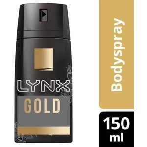 Lynx Gold Body Spray Deodorant 150ml