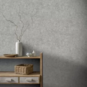 Concrete Grey Wallpaper Grey