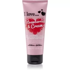 I love... Strawberries & Cream Hand Cream 75ml