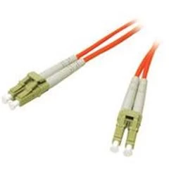 C2G 20m LC-LC 62.5/125 OM1 Duplex Multimode PVC Fibre Optic Cable (LSZH) - Orange