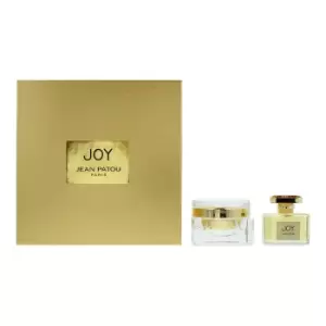 Jean Patou Joy 2 Piece Gift Set: Eau de Parfum 50ml - Body Cream 100ml TJ Hughes
