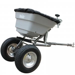 Handy THTS Towable Feed, Grass and Salt Broadcast Spreader 36kg