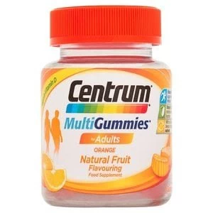 Centrum Multigummies Orange Natural Fruit Flavour x30