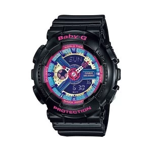 Casio Baby-G Standard Analog-Digital Watch BA-112-1A - Black