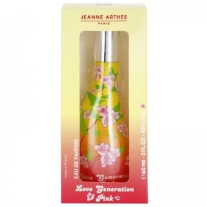 Jeanne Arthes Love Generation Pink Eau de Parfum For Her 60ml