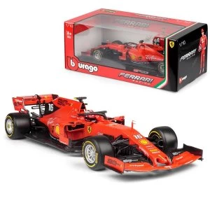 1:18 F1 2019 Ferrari Leclerc Diecast Model