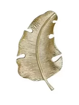 Artesa Brass Leaf Serving Platter
