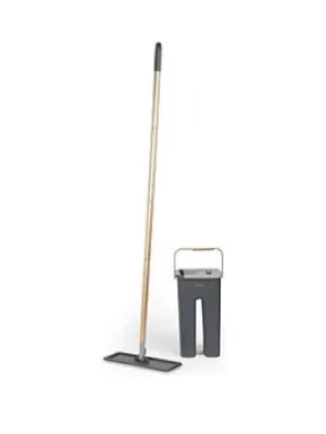 Beldray 150 Years Special Edition Space Saving Flat Head Mop And Bucket Set