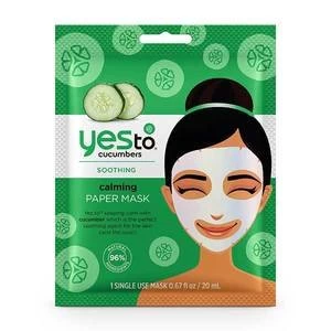 Yes To Cucumbers Calming Paper Mask