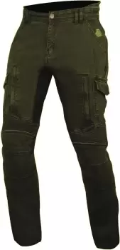 Trilobite Acid Scrambler Motorcycle Jeans, green-brown, Size 32, green-brown, Size 32