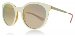 Prada PR17SS Sunglasses Ivory/Yellow VH72D2 53mm