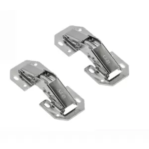 Door Hinge Frog Cylinder 90 Degree Cabinets Small - Pack of 2