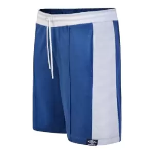 Umbro Contrast Fleece Shorts Mens - Blue