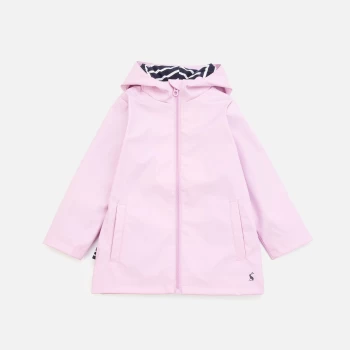 Joules Girls Riverside Mouse Raincoat - Pink - 4 Years