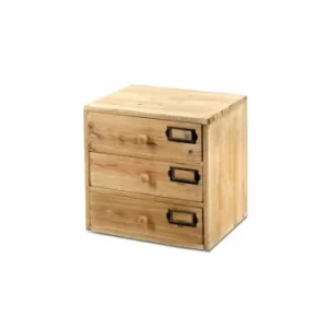 Storage Drawers (3 drawers) 28 x 23 x 28 cm