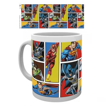 DC Comics - Justice League Grid Mug