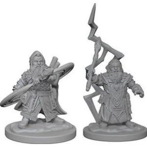 Pathfinder Deep Cuts Unpainted Miniatures Dwarf Male Sorcerer