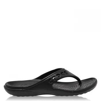 Crocs Bayaband Mens Flip Flops - Black