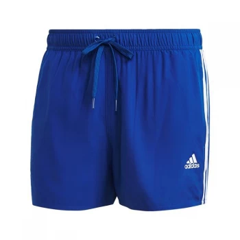 adidas Classic 3-Stripes Swim Shorts Mens - Royal Blue