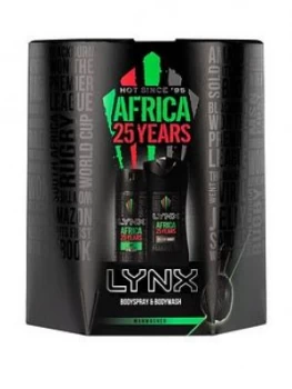 Lynx Africa 25 Years Manwasher Gift Set