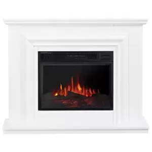 Focal Point Fires 2kW Amersham Electric Suite - White