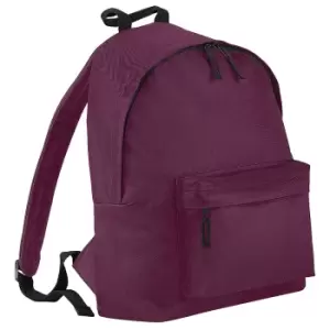 Bagbase Fashion Backpack / Rucksack (18 Litres) (Pack of 2) (One Size) (Burgundy)