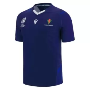 Macron Samoa RWC 2023 Alternative Rugby Shirt Adults - Blue