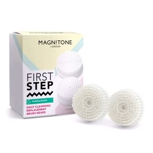 Magnitone First Step Replacement Brush Head (2 Pack) - White