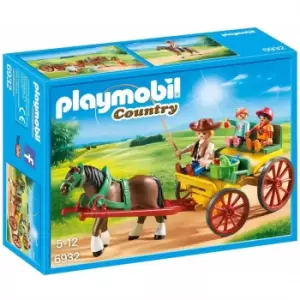 Playmobil Country Horse-Drawn Wagon Playset