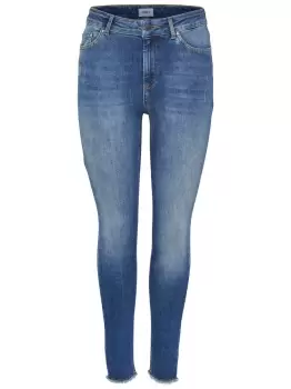 ONLY Onlblush Mid Ankle Skinny Fit Jeans Women Blue