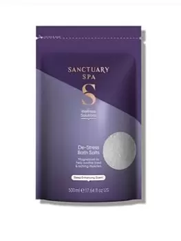 Sanctuary Spa Wellness Solutions De-Stress Bath Salts 500g, One Colour, Women