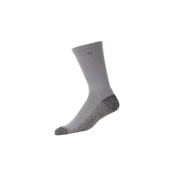 Footjoy Mens Prodry Crew Socks - Grey (Pair)