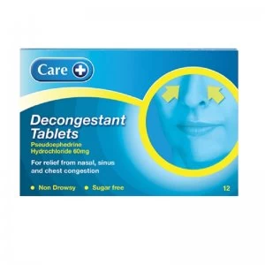 Care Decongestant Tablets 12