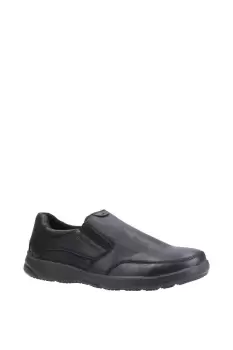 Hush Puppies Aaron Leather Slip On Shoes