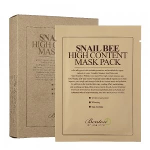 Benton - Snail Bee High Content Mask Pack - 10pcs