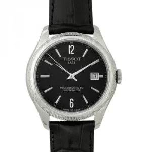 T-Classic Ballade Powermatic 80 Cosc Automatic Black Dial Mens Watch