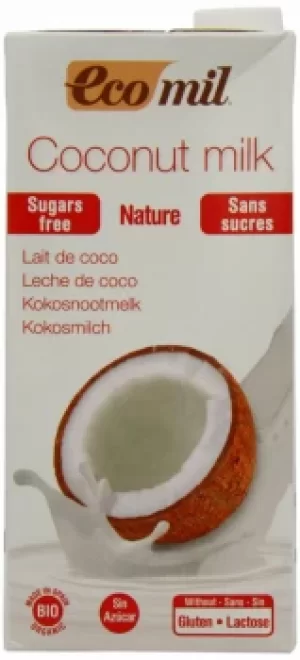 Ecomil Organic Natural Coconut Milk Natural 1000ml