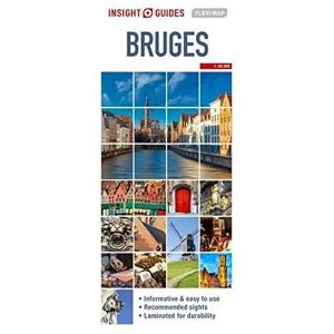 Insight Guides Flexi Map Bruges Sheet map 2017