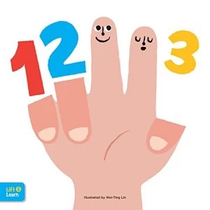123 Lift and Learn Interactive flaps reveal basic concepts for toddlers Board book 2018