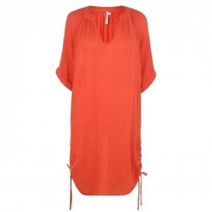 Seafolly Textured Cover Up - TANGELO