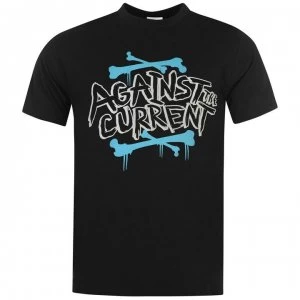 Official Against the Current T Shirt Mens - Wild Type