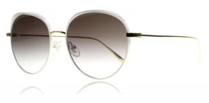 Jimmy Choo Ello/S Sunglasses White Gold ONR 56mm